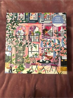 Galison Cherry Lane Blossoms 1000 Piece Jigsaw Puzzle